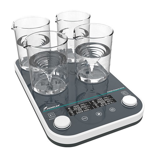 Four Position Magnetic Stirrer EMS-MMS-4Max