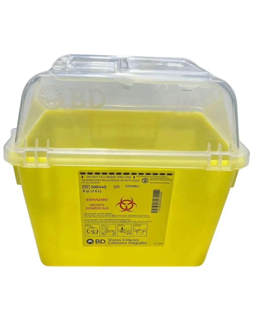 BD Sharps Container Yellow 7.6L | 300440