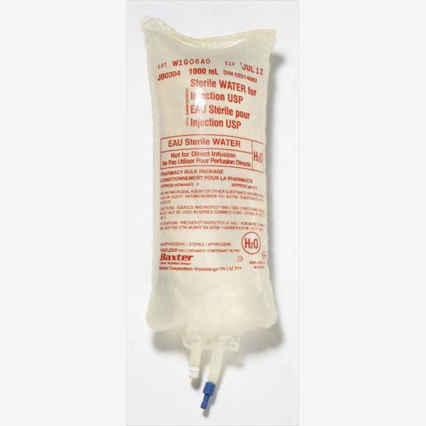 Baxter Sterile Water for Injection USP - 1000mL- JB0304