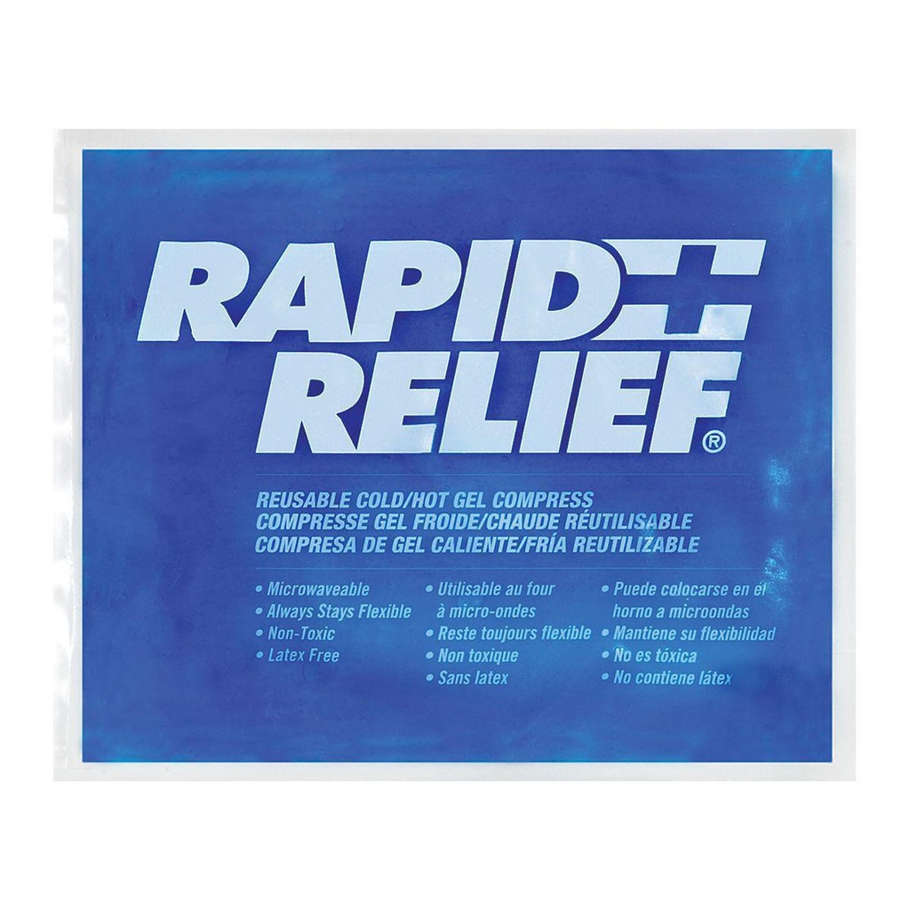 Rapid Relief Cold/Hot Gel Compress | 5" x 9" | 12259