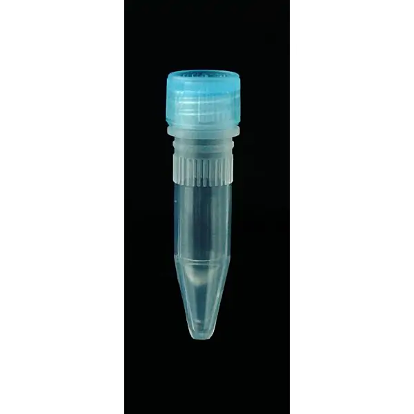 1.5mL Screw Cap Microcentrifuge Tube, Attached Cap, 500/pk (NEST)