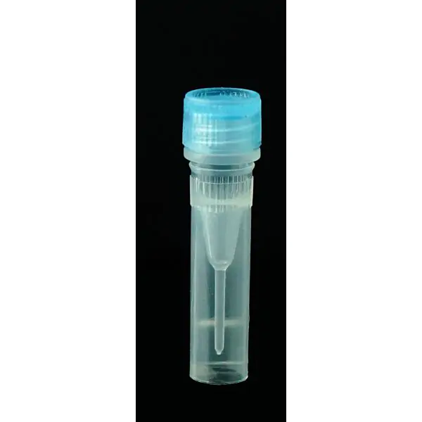 0.5mL Screw Cap Microcentrifuge Tube, Self Standing, Attached Cap, 500/pk (NEST)