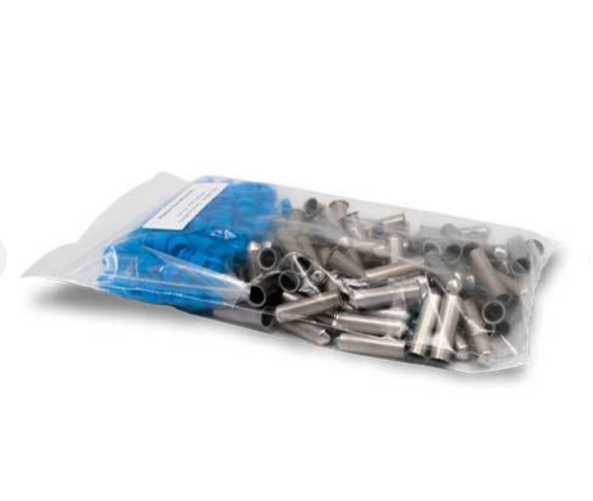 2 mL Stainless Steel Microvials