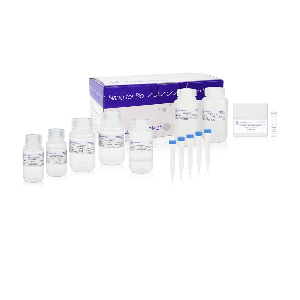 PuroSPIN™ Endo-Free Plasmid MIDIprep Kit  #NKE112-20, #NKE112-50