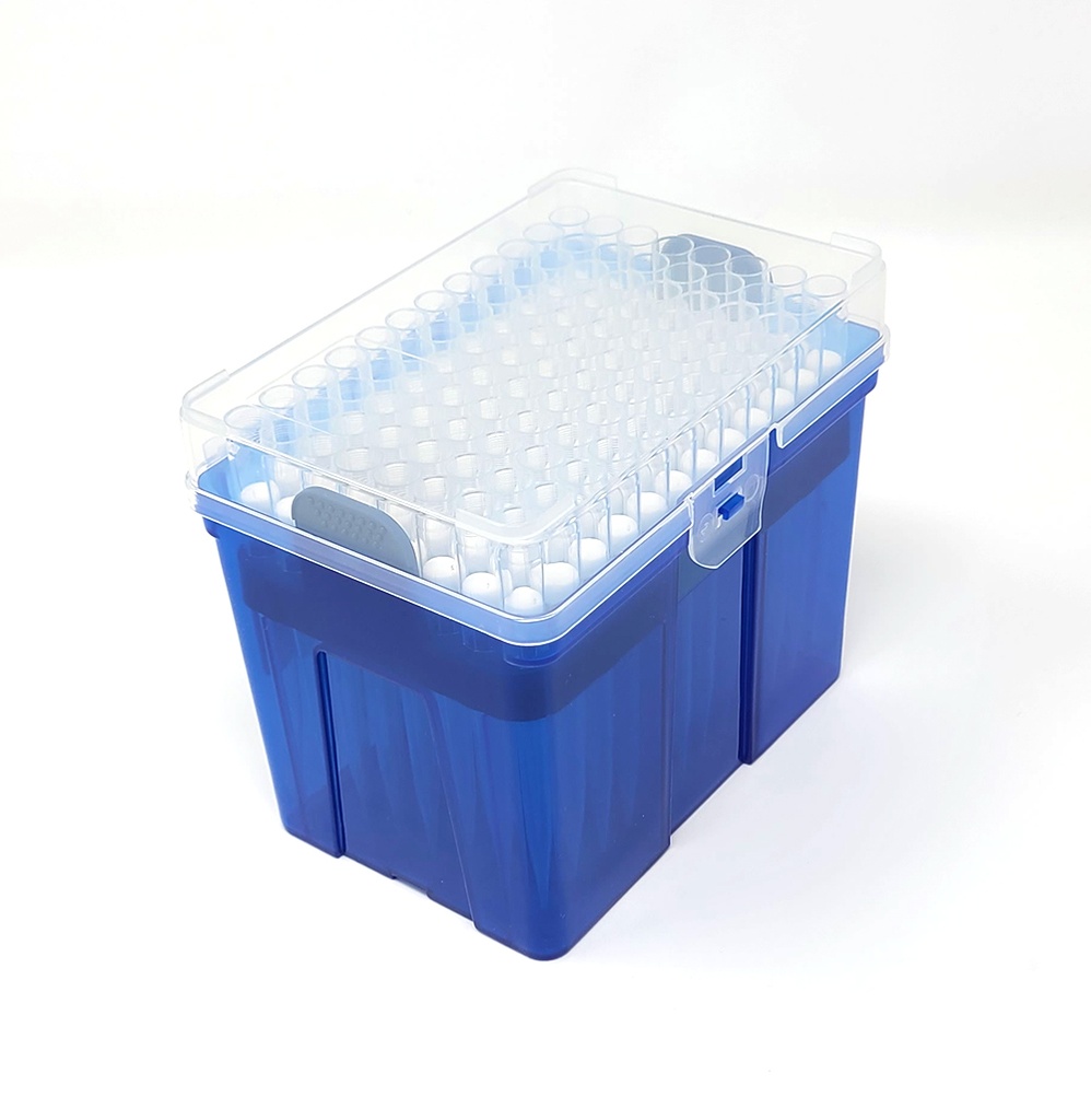 Low Retention Filter Tips, Racked, Graduated, Sterile (20µL, 200µL, 1000µL), 20 µL (96 tips/rack * 10 racks/box)