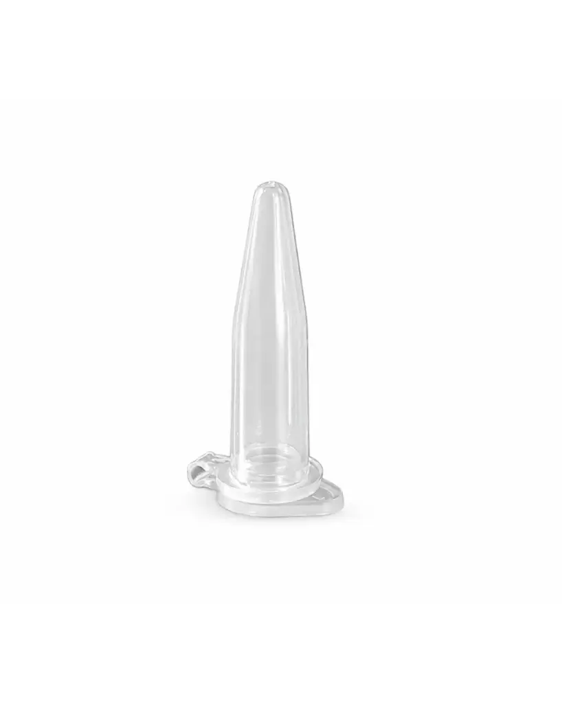 0.2 mL PCR Tube With Attached Flat Cap, PCR Clean