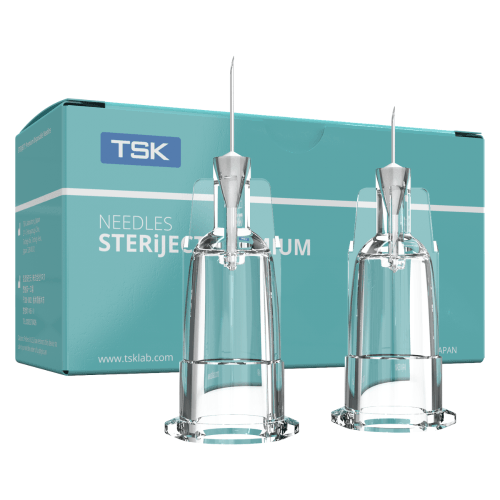 33G X 4mm (3/16") | TSK Regular Hub STERiJECT Hypodermic Needle | 100/Box | PRE-33004-100