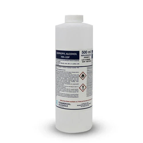 EMERDEPOT DISCONTINUE - Isopropyl Alcohol 70%USP 500ML NPN 02044552  SKU:P010IP70