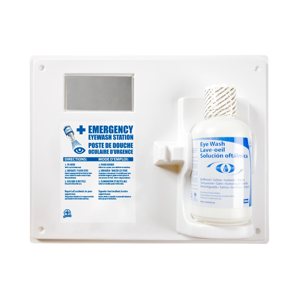 Emergency Single Eyewash Station 500ml