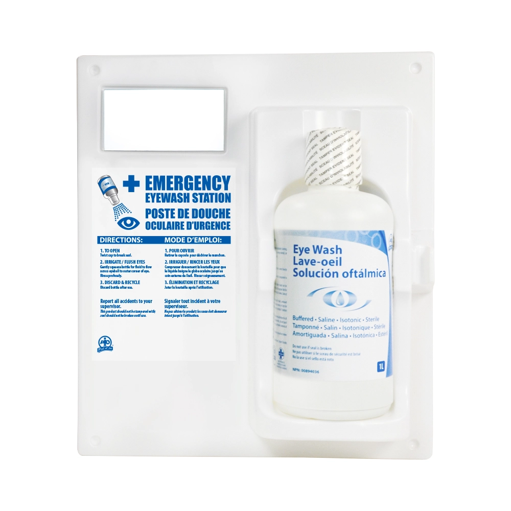 Eyewash Station with 1L Eyewash Solution
