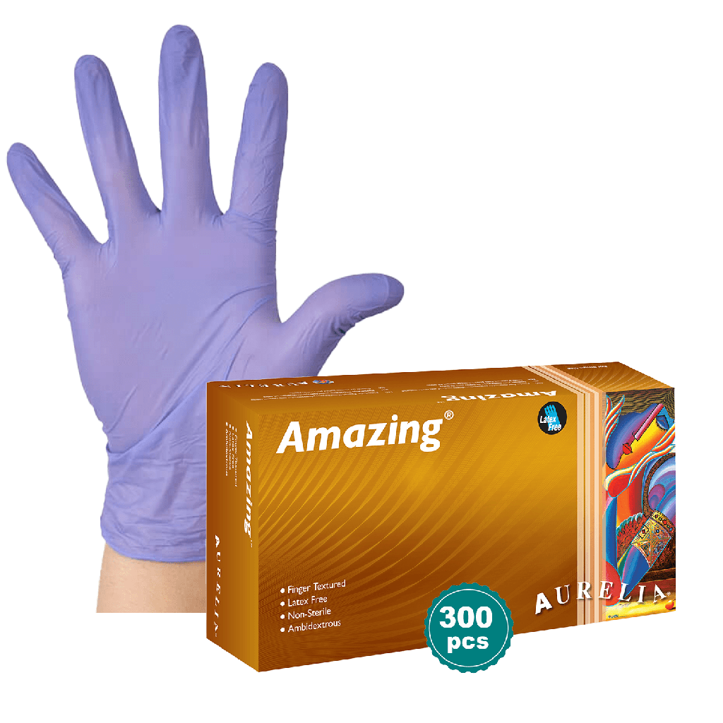 Aurelia Amazing Nitrile Exam Gloves 2 mil (300/box)