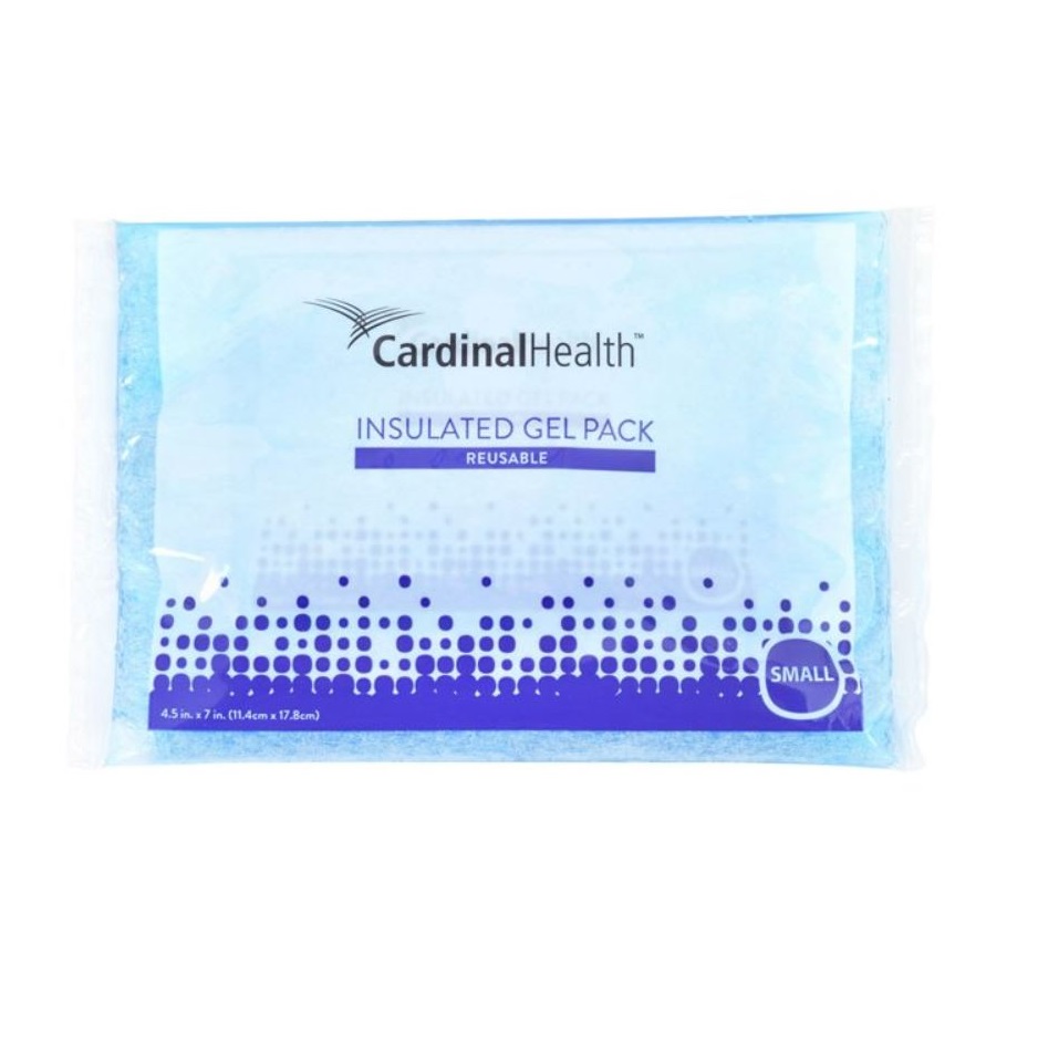 Cardinal Health™ Reusable Hot/Cold Gel Pack, Insulated, Small, 5.1" x 7" | 80204A