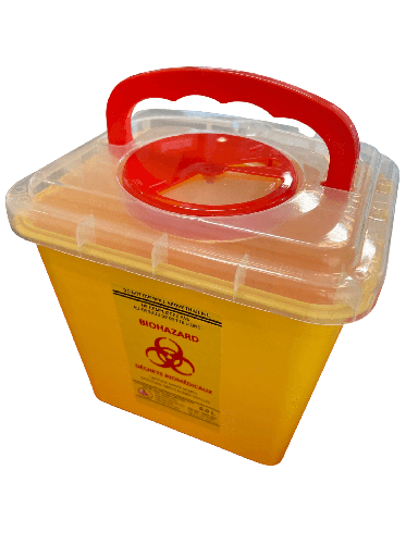[SMT-304] Sharp Container Yellow 5 Liter | SMT-304