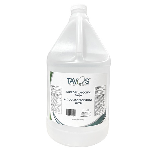 70% Isopropyl Alcohol by Tavos (1 Gallon)