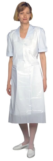 [018-400] MedPro Disposable Plastic Aprons | 100/box | 018-400