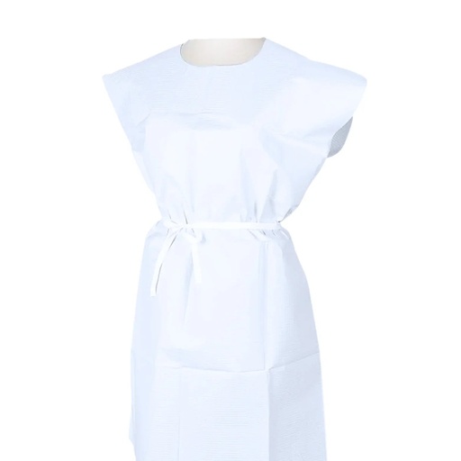 [211-EG3042TPT-W] Medline Disposable Exam Gowns White 30" x 42" | 50/Case | 211-EG3042TPT-W 