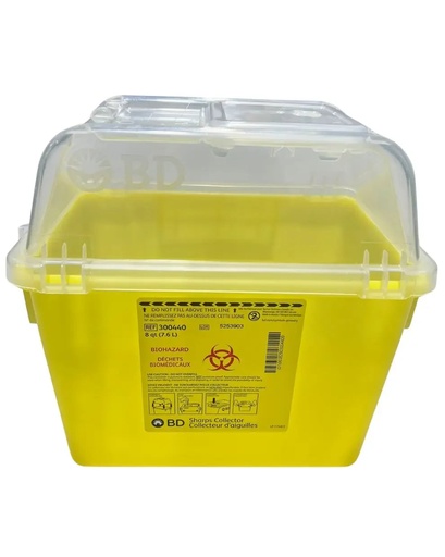 BD Sharps Container Yellow 7.6L | 300440