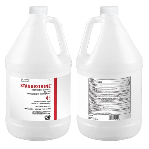 [L0000014] Stanhexidine Chlorhexidine Gluconate 4% w/v with Isopropyl Alcohol 4% | 4 Litre | L0000014
