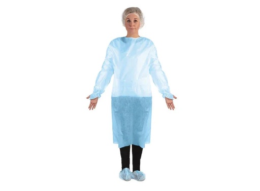 Ritmed® AssureWear® VersaGown™ Chemo tested gown with Flexneck™ Technology