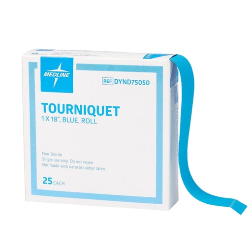 [DYND75050] Disposable Tourniquet 1"X18" Perforated Roll - DYND75050