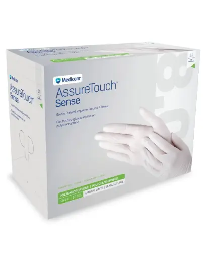 Medicom AssureTouch Sense Polychloroprene Sterile Surgical Gloves