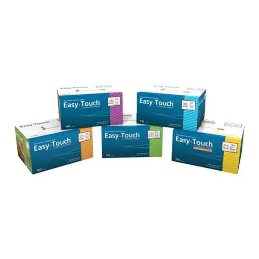 [831165] 1mL | 31G x 8mm | Easy Touch Standard Insulin Syringe | 100/box  (10 unit/Bag ,10 Bag/box, 5 box/case)