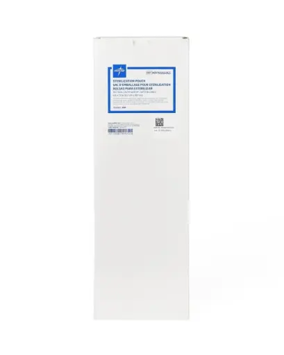Medline Self-Sealing Steam Sterilization Pouch, 5" x 15" (12.7 cm x 38.1 cm) | MPP100550GS