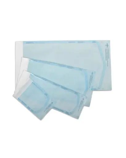 Medline Self-Sealing Steam Sterilization Pouch, 12" x 15" (30.48 cm x 38.1 cm) | MPP100555GS