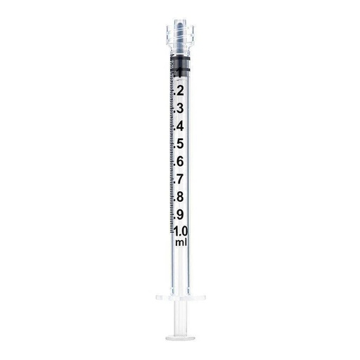 [P180001PP] 1mL | Sol-M Luer Lock Syringe without needle | 100/box | P180001PP
